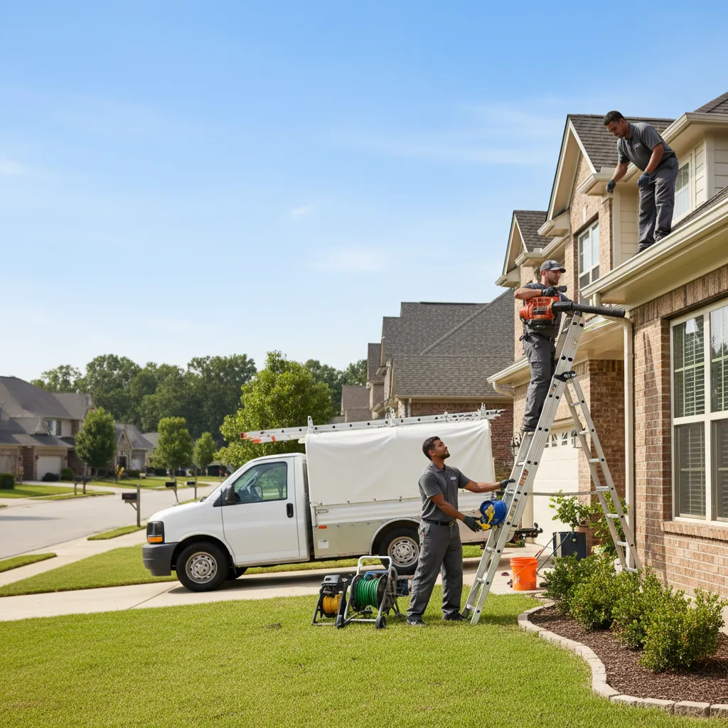 Home Gutter Service in Rusk, TX near me